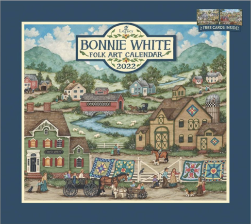 bonnie white folk art calendar 2020 - wallpapersforindiamap